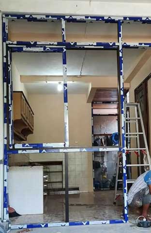 Kusen Pintu Jendela Aluminium